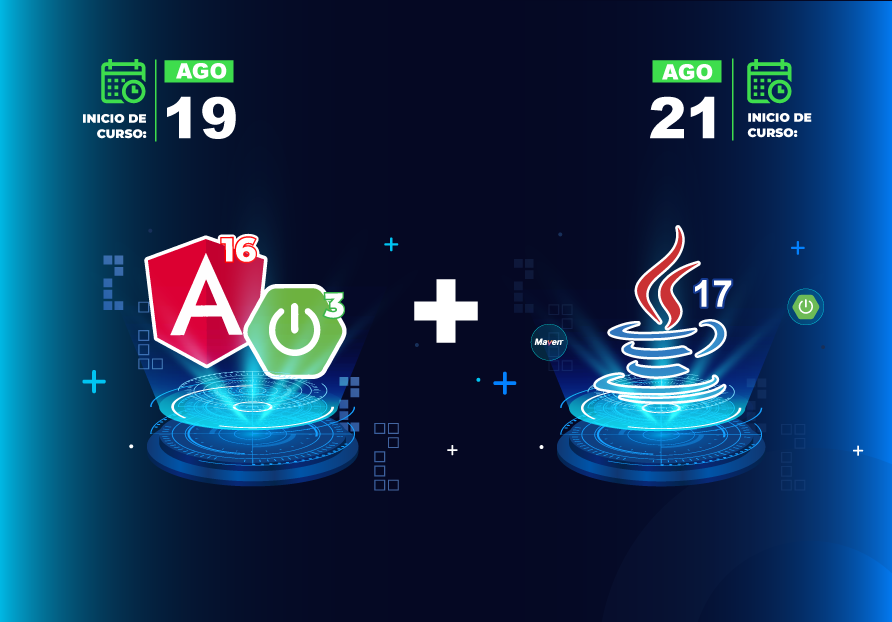 Pack Java 17 Backend + Java Full Stack