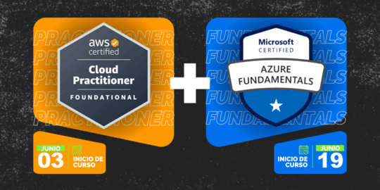 Pack AWS Cloud Practitioner + Azure Fundamentals