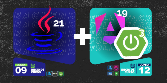 Pack Java 21 Backend + Java Full Stack