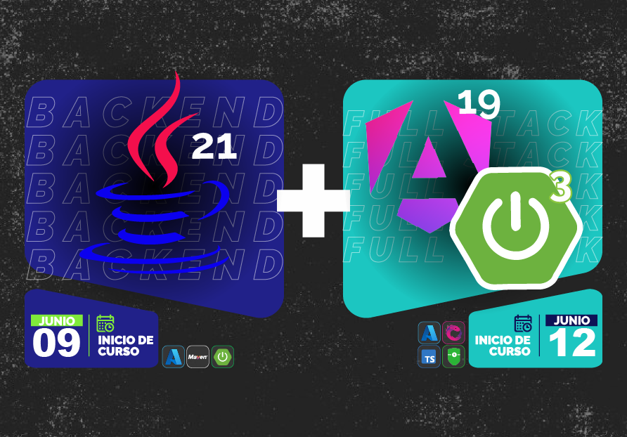 Pack Java 21 Backend + Java Full Stack