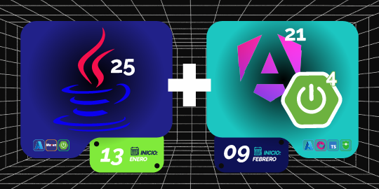 Pack Java 25 Backend + Java Full Stack