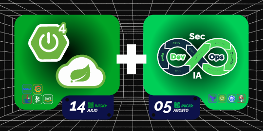 Pack4 Microservicios con Spring Cloud + DevSecOps Engineer
