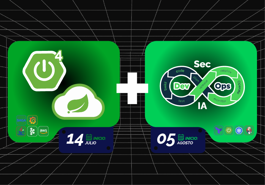 Pack4 Microservicios con Spring Cloud + DevSecOps Engineer